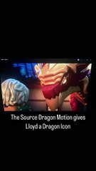 Lego Ninjago Dragon Rising The Source Dragon of Motion Gives Lloyd a Dragon Icon 1/2