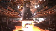 Footage Of NASA Firing Up Artemis Moon Rocket Engine For 550 Second Test