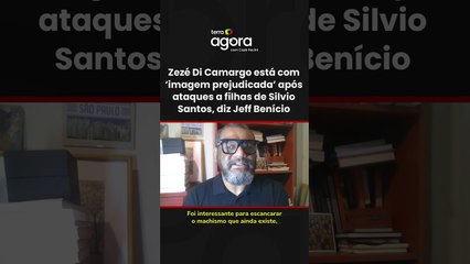 Zezé di Camargo tem imagem prejudicada ao atacar filhas de Silvio Santos, diz Jeff Benício #shorts
