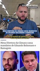 Mesa Diretora da Câmara cassa mandatos de Eduardo Bolsonaro e Ramagem