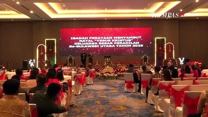 Khidmatnya Perayaan Natal Keluarga Besar Peradilan se-Sulawesi Utara 2025 | MA NEWS