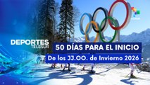 50 días para JJ.OO. Invierno Milano Cortina 2026 DEPORTES TELESUR 18-12-2025