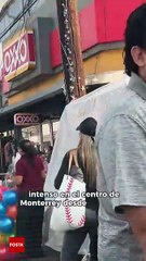 Compras navideñas colapsan el Centro de Monterrey y disparan el tráfico