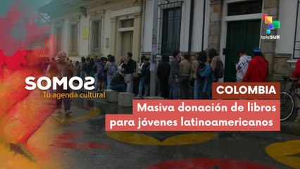 Colombia | Masiva donación de libros para jóvenes latinoamericanos SOMOS 18-12-2025