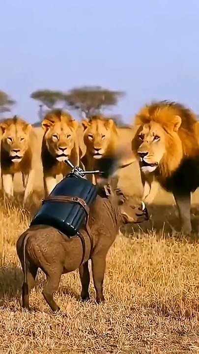 Lion funny 😂 video