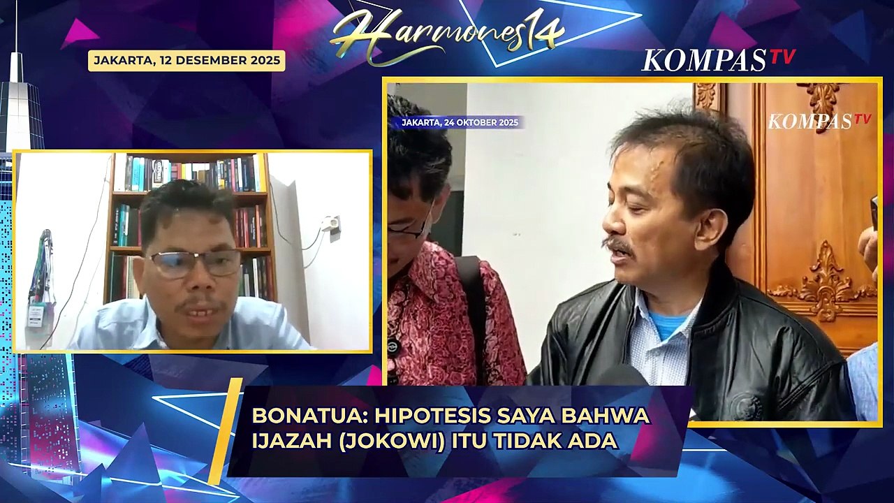 Bonatua Silalahi: Hipotesis Saya, Ijazah Jokowi Tidak Ada