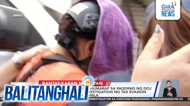 Mag-asawang Discaya, humarap sa pagdinig ng DOJ para sa preliminary investigation ng tax evasion complaint laban sa kanila | Balitanghali