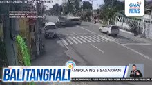 6, sugatan sa karombala ng 5 sasakyan sa Brgy. Batakil | Balitanghali