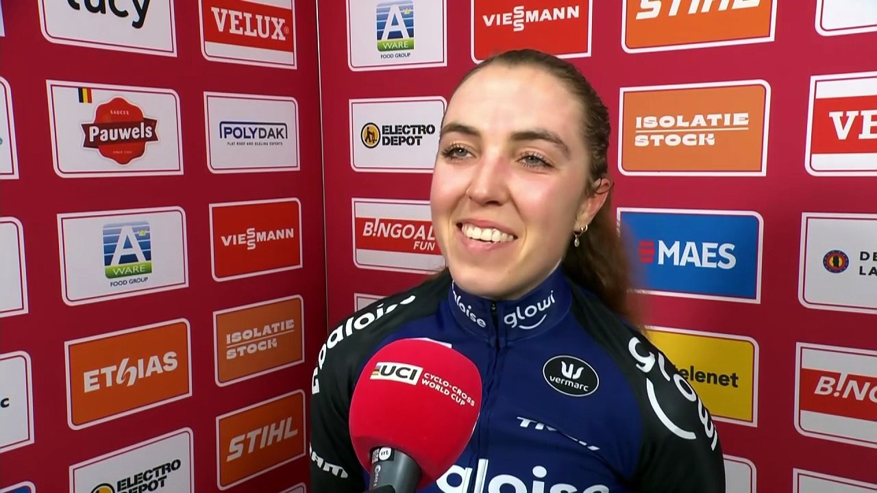 Cyclo-cross - Coupe du Monde UCI Coxyde - Shirin Van Anrooij : "Je suis vraiment contente de cette deuxième place"