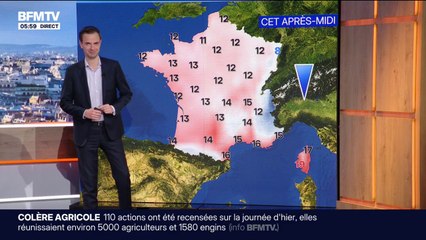 De la pluie dans le centre de la France et dans le Sud-Est, des éclaircies partout ailleurs, avec des températures comprises entre 8°C et 19°C... La météo de ce vendredi 19 décembre