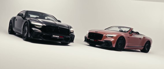 BRABUS 900 SUPERBLACK und BRABUS 900 auf Basis Bentley Continental GT Speed und GTC Speed