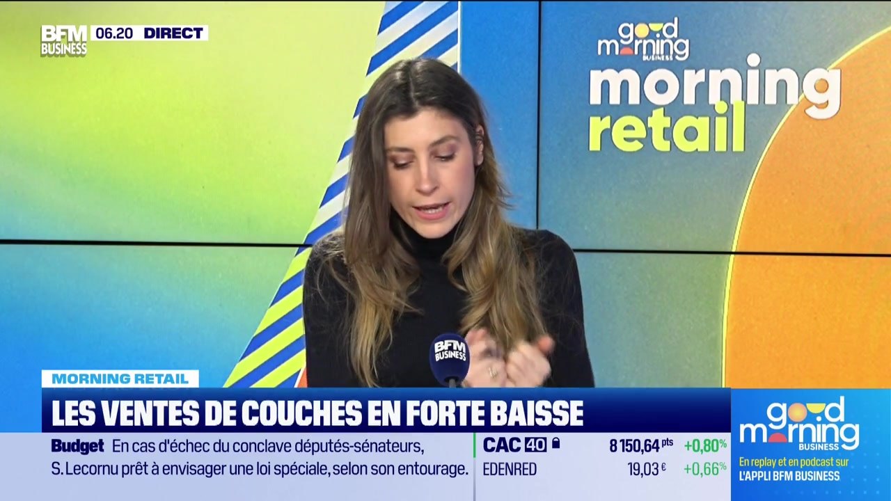Morning Retail : Les ventes de couches en forte baisse, par Eva Jacquot - 19/12