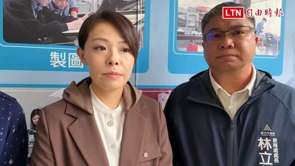 藍營何志勇宣布參選2026年竹市長 高虹安「不知此人」一臉疑惑