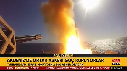 AKDENİZ'DE ŞER İTTİFAKI! Yunanistan, İsrail, GKRY... Ortak askeri güç kuruyorlar!