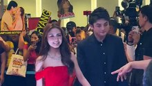 Francine Diaz & Seth Fedelin at Shake, Rattle and Roll: Evil Origins premiere | #PEPGoesTo