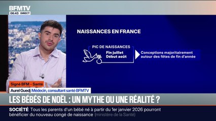 SIGNÉ BFM - Avec plus de naissances observées entre fin juillet et début août, est-ce que les Français ont une libido plus forte à Noël?