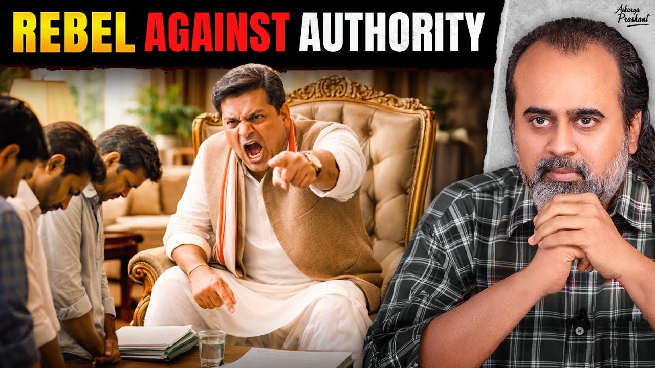 Is Rejecting Authority Really Intelligence or Ego? || Acharya Prashant (2022)