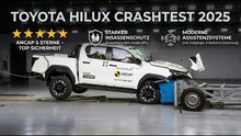 ANCAP Crashtest: Toyota Hilux 2025 überzeugt mit Assistenzsystemen