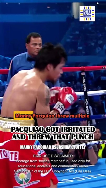 Manny Pacquiao TRIES EVERYTHING! Even a CLAP PUNCH!