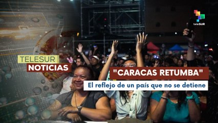 En Venezuela, el Festival retumba caracas tomó las calles al ritmo del talento nacional
