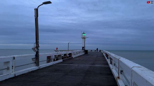 Nieuwpoort | Pier / L'Estacade le Soir | Belgique Bretagne Télé