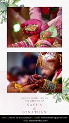 Digital Wedding Invitation Videos – Manav Invites