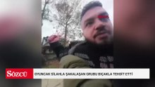 Tuzla’da oyuncak silahla şakalaşan grubu bıçakla tehdit etti