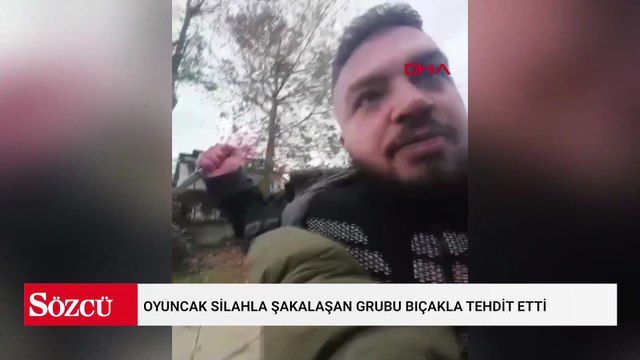 Tuzla’da oyuncak silahla şakalaşan grubu bıçakla tehdit etti