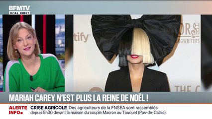 SIGNÉ BFM - Hits de Noël: Sia détrône Mariah Carey sur Spotify avec son titre "Snowman"