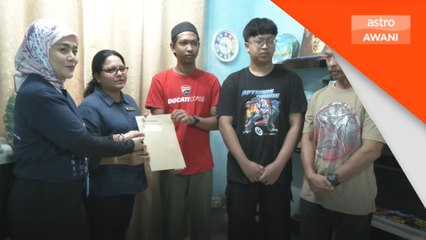 Waris Editor Video Astro AWANI terima pencen penakat PERKESO