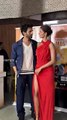 kartik aaryan and ananya panday pose for the cams as they promote their movie on the sets of kapil sharma show in film city