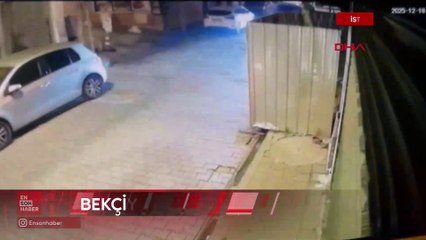İstanbul Fatih'te dur ihtarına uymayan sürücü bekçiye çarpıp kaçtı