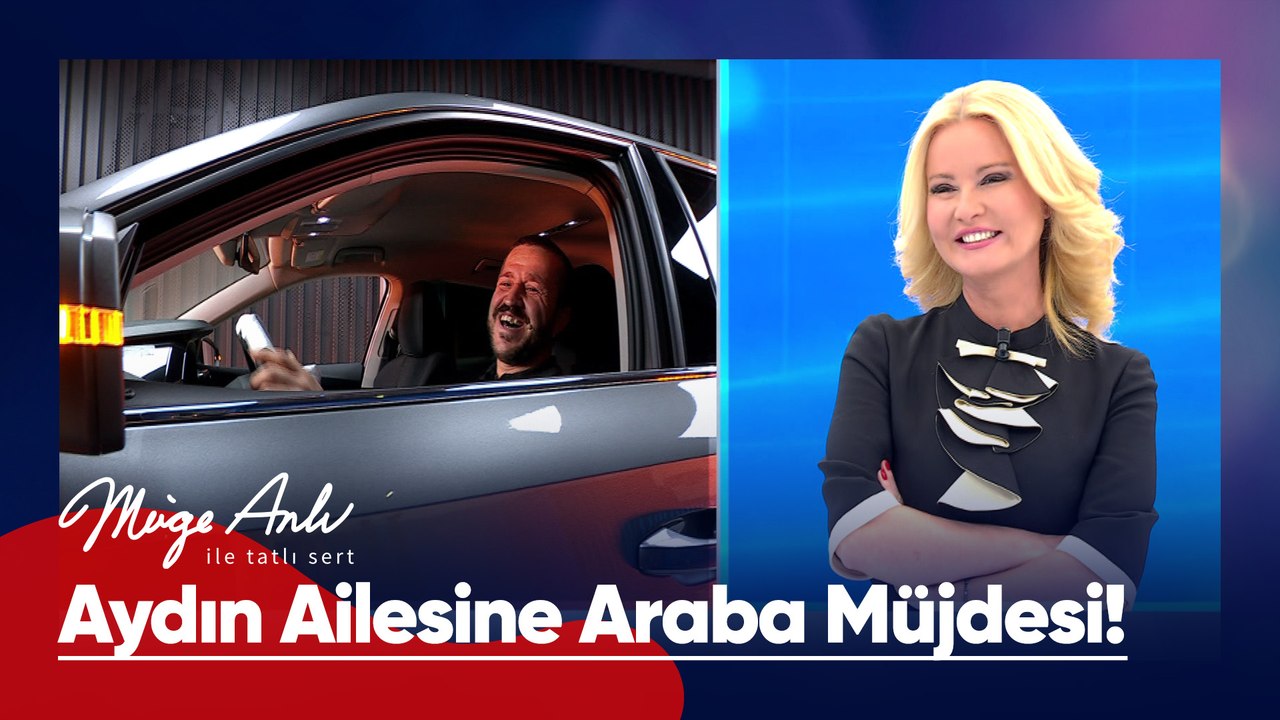 Mürsel Aydın sıfır km arabasının anahtarını teslim alıyor! - Müge Anlı ile Tatlı Sert 19 Aralık 2025