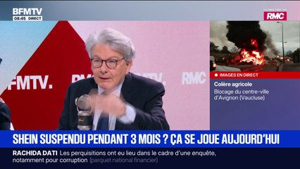 "On en a assez de ce qui se passe aujourd'hui": Thierry Breton, ancien commissaire européen, assure que la France "aura un budget" mais qu'il "finira au-dessus de 5% du déficit"