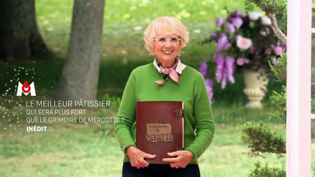 Bande-annonce de l'émission Le meilleur pâtissier : qui sera plus fort que le grimoire de Mercotte ?