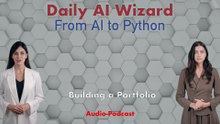 Day 89 Audio-Podcast: Building a Portfolio That Gets You Hired – $300k+ Jobs | #DailyAIWizard