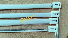 Replacement lamp infrared halogen heater lamp short wave lamp 400v2500w for blow molding machine