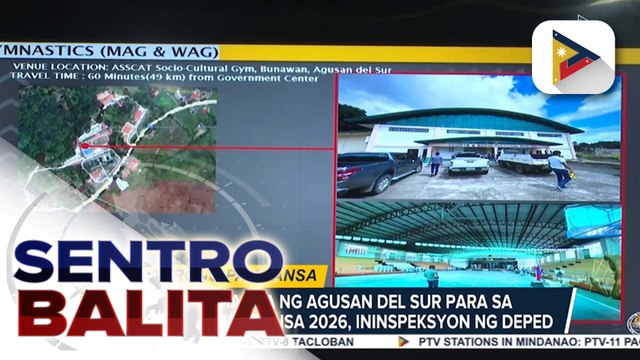 Paghahanda ng Agusan del Sur para sa Palarong Pambansa 2026, ininspeksyon ng DepEd | ulat ni Jireh Saludar - PTV Agusan Del Sur