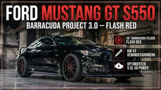Ford Mustang GT S550 – Felgen, Fahrwerk, V8-Tuning vom Feinsten