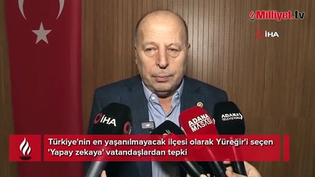 Yapay zeka Yüreğir’i karıştırdı! Belediye Başkanı’ndan çağrı: Sıkıntısı nedir, gelsinler