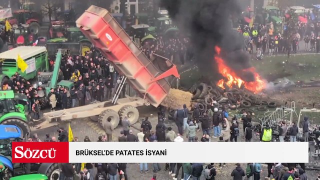Brüksel'de patates isyani