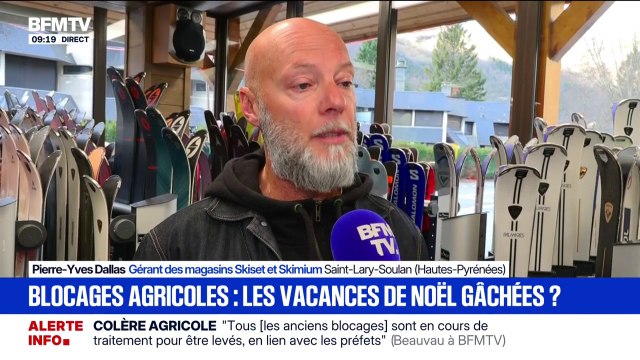 À cause des blocages agricoles, les stations de ski inquiètes pour leur début de saison