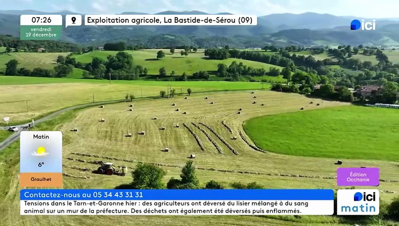 19/12/2025 - ici matin par ici Occitanie en vidéo
