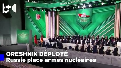 Missiles Oreshnik en Biélorussie, la Russie déplace armes nucléaires vers la frontière européenne