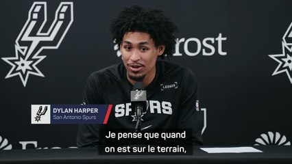 Spurs - Harper : “Je ne pense pas qu’on puisse s’habituer à ce que fait Wemby, c'est incroyable”