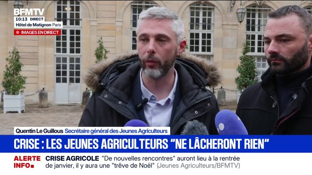 Dermatose nodulaire: Si on tarde encore sur les vaccinations, c'est la maladie qui va jouer devant nous , assure Quentin Le Guillous, secrétaire général des Jeunes Agriculteurs
