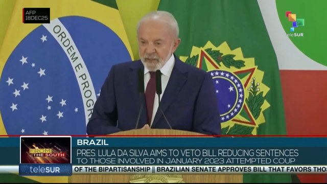 Brazil: Pres. Lula da Silva aims to veto bill reducing sentences to those involved in January 2023 attempted coup