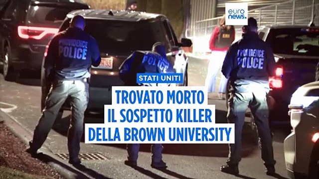 Stati Uniti: il sospetto autore della sparatoria alla Brown University è stato trovato morto
