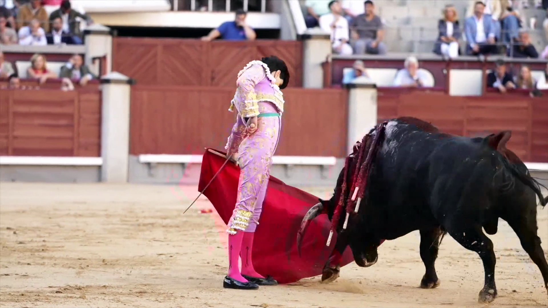 Sergio Rollón novillero madrileño con raíces abulenses que rozó la tragedia en la final a tres del circuito de novilladas de Madrid celebrada en Valdetorres del Jarama después de una brillante trayectoria sin caballos
