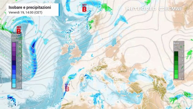 Modelli in fermento, attenzione alle sorprese inaspettate del freddo e della neve di Natale 2025.